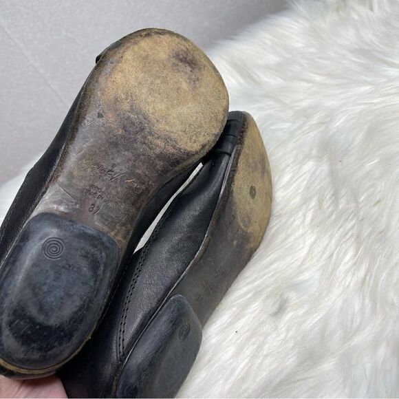 Marsèll Slip On Leather Ballerina Flats Black 37 - Picture 6 of 10